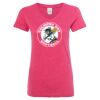 Women’s Glitter V-Neck T-Shirt Thumbnail